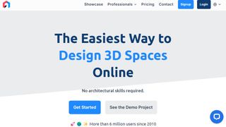 Website screenshot for Space Designer 3D