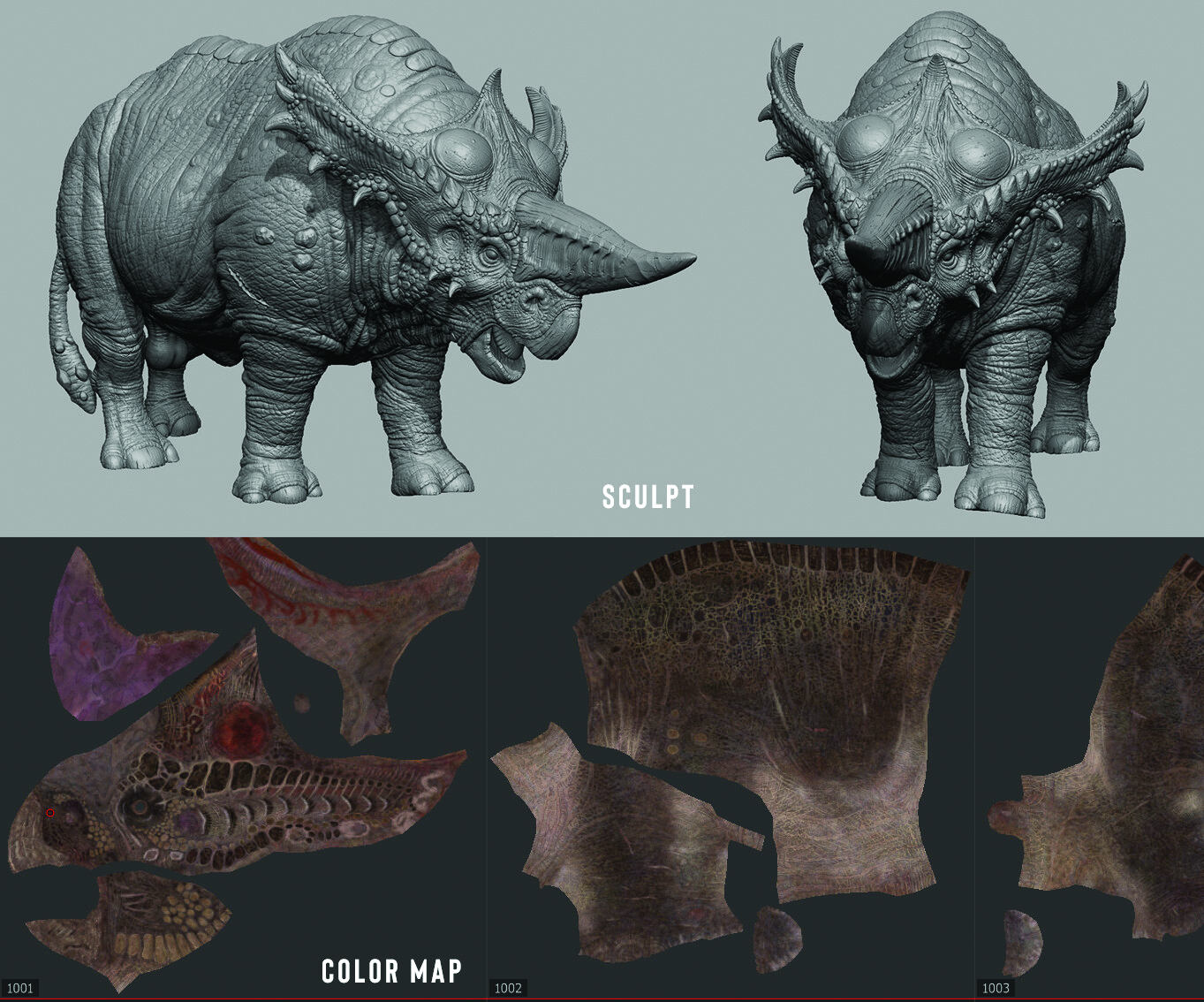 Maya 2025 review; a 3d render of a dinosaur