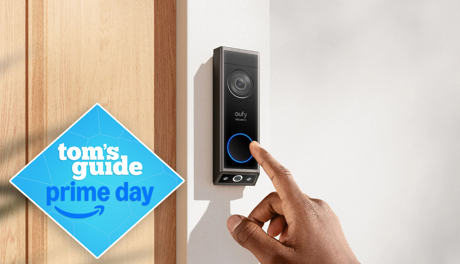 eufy e340 video doorbell with prime day tag
