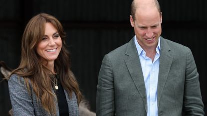 Prince William and Kate Middleton at an engagement together