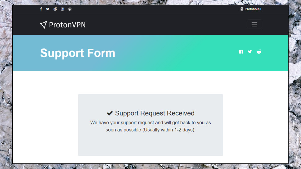 ProtonVPN Support