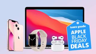 Apple MacBook, iPhone 13, Apple Watch 7 and AirPods Pro