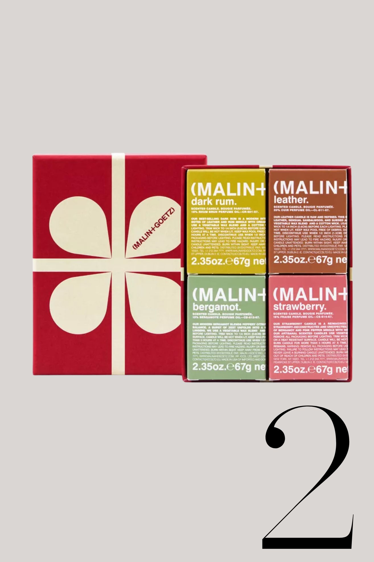 MALIN + GOETZ, Scent the Mood Votive Set