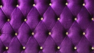 A purple pillow