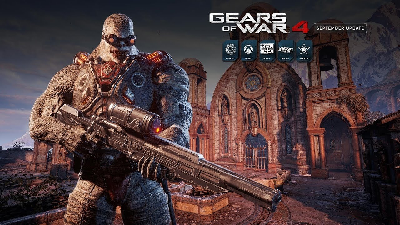 Latest Gears of War 4 update drastically reduces its overall size