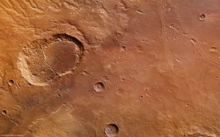 The Fractured Features of Ladon Basin