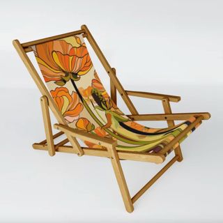 outdoor summer essential slingback chair