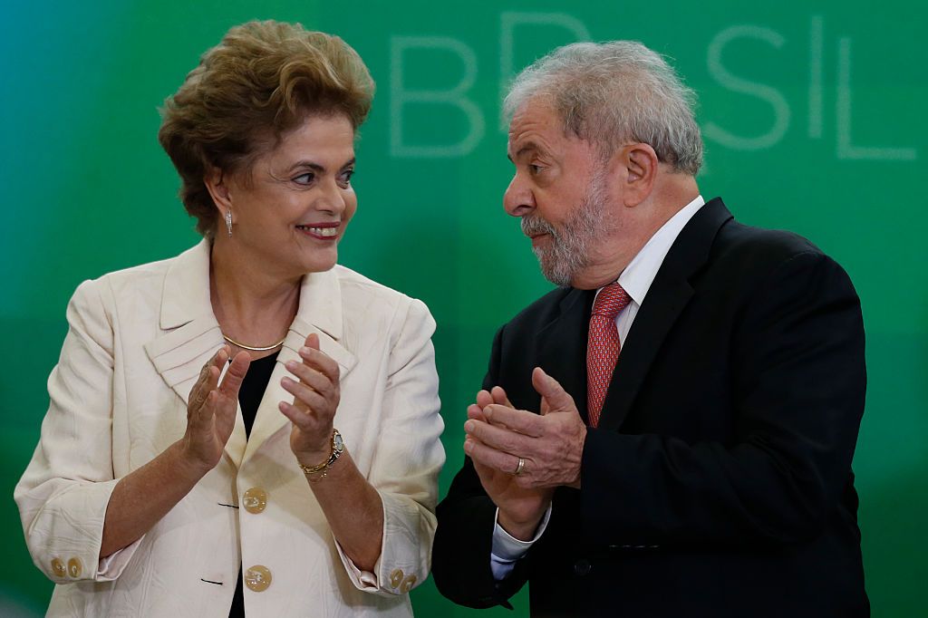 Brazil&amp;#039;s president swears in her predecessor as chief of staff