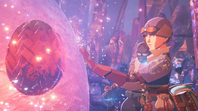 Promotional screenshot of a monster egg being discovered in Monster Hunter Stories 3: Twisted Reflection