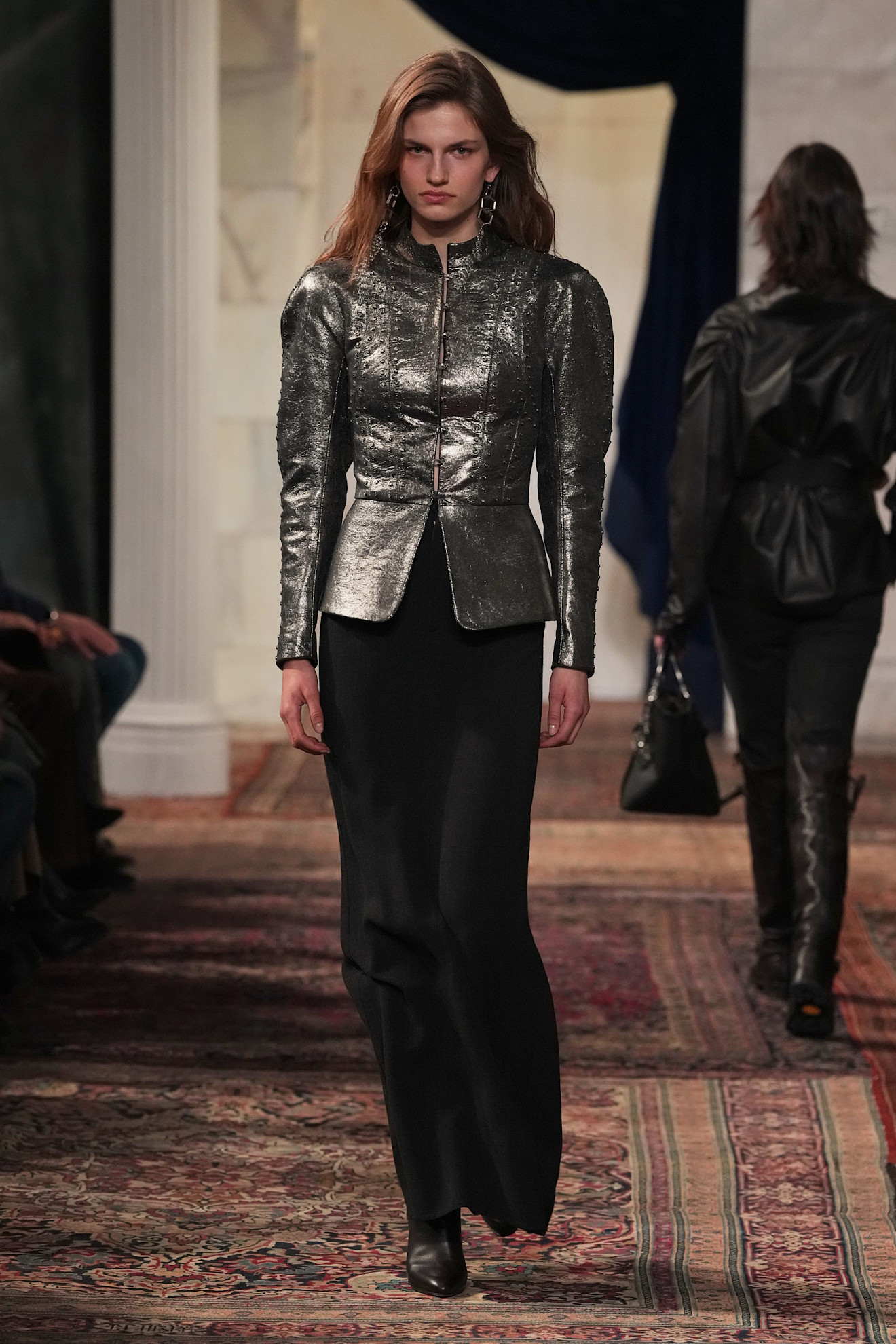 models walk the Ralph Lauren Fall 2026 runway