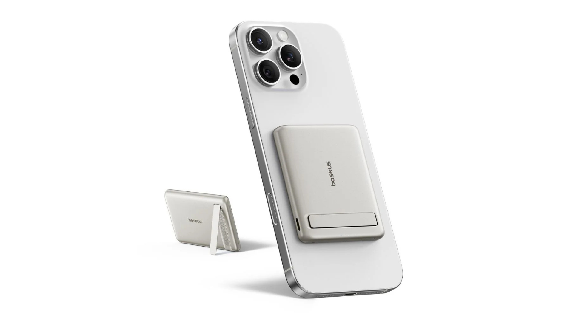 Baseus PicoGo AM31 Ultra-Mini Power Bank with Kickstand Qi2