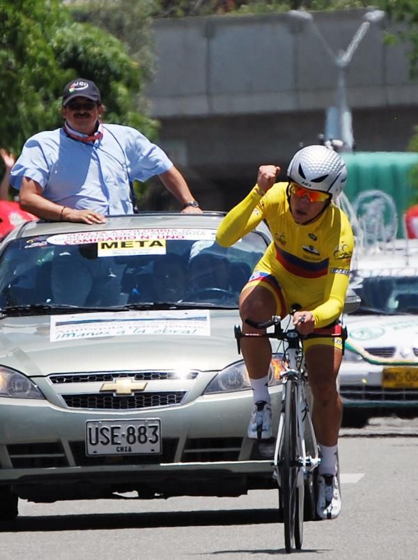 Sergio Luis Henao (Ind Ant-Idea-Fla-Lot De Medellin) didn't win the stage, but he did claim the overall win.