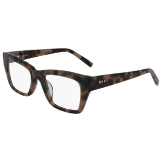 Kacamata DKNY Square dalam warna Mink Tortoise