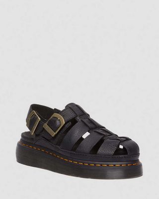 Dr Martens Wrenlie Grizzly Leather Fisherman Sandals