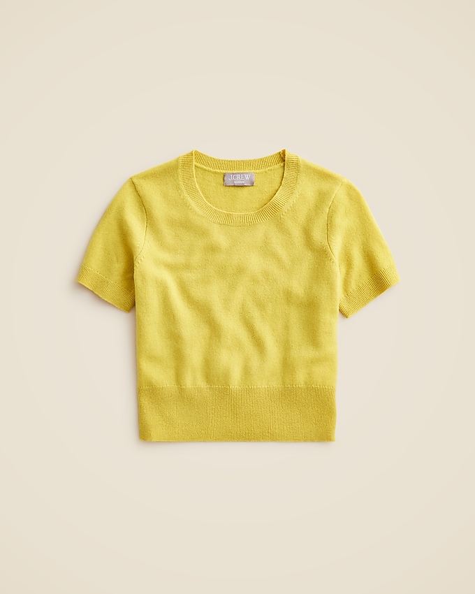 Cashmere Shrunken T-Shirt