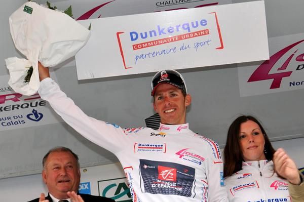 Rui Alberto Faria Da Costa (Caisse d'Epargne) wins the best young rider classification at the 4 Jours de Dunkerque