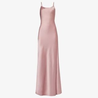 Selfridges pink slip dress