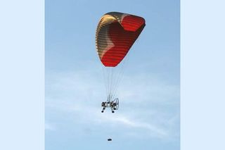 Parachuting Robot Tactically Expandable Maritime Platform 