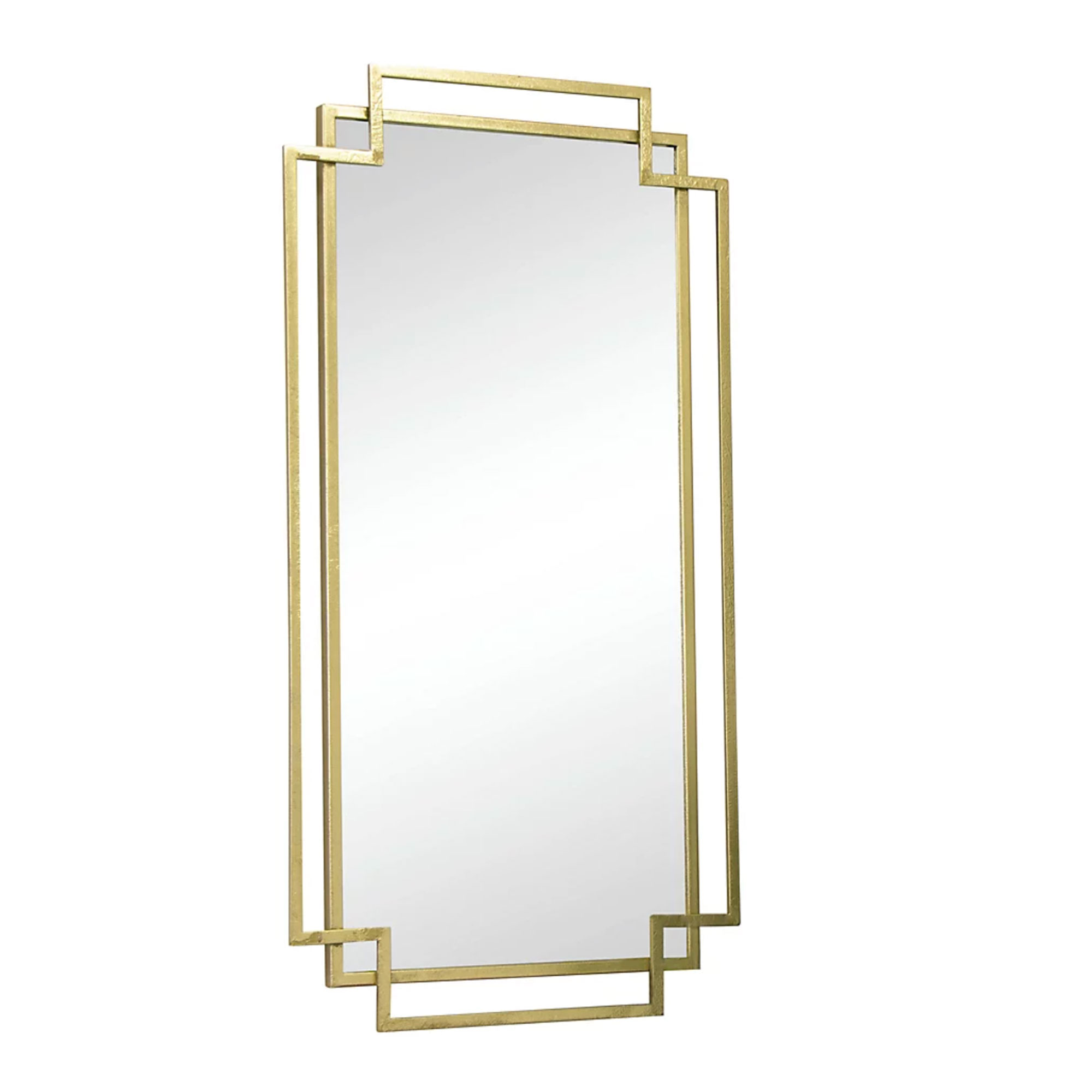 B&amp;amp;Q, Gold Foiled Wall Mirror