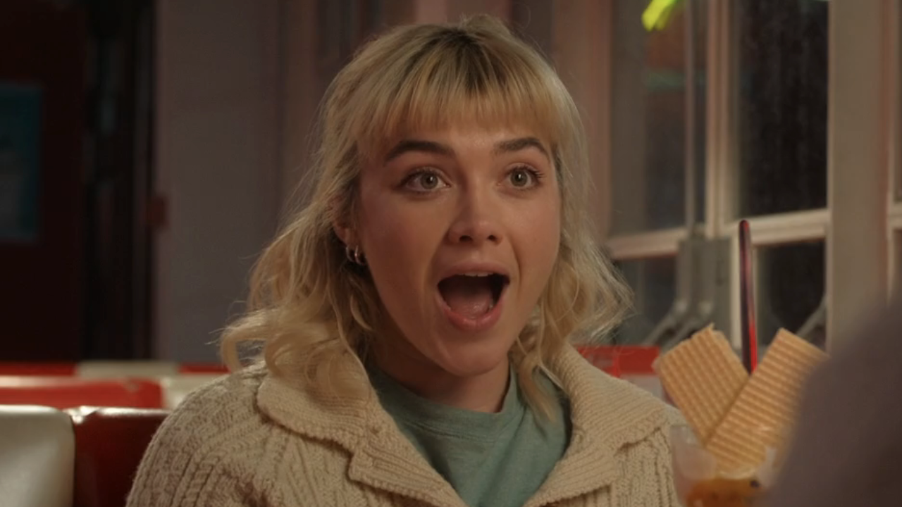 Florence Pugh in We Live in Time.