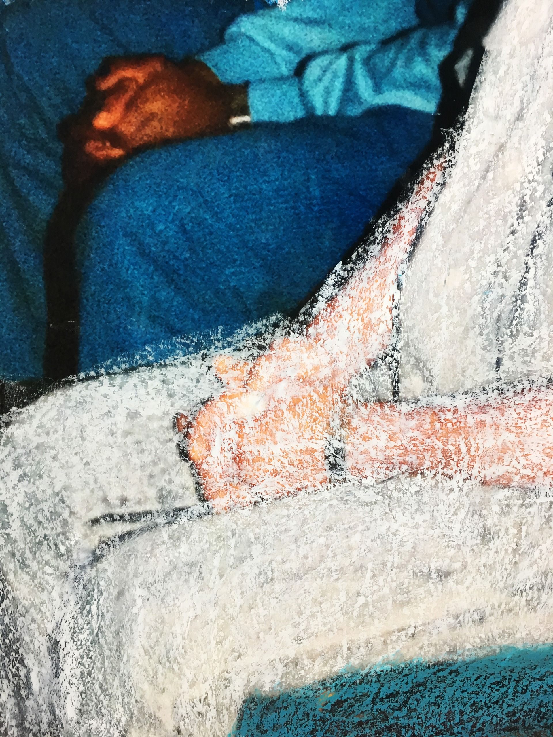 artists in the 'thinking hands' exhibition