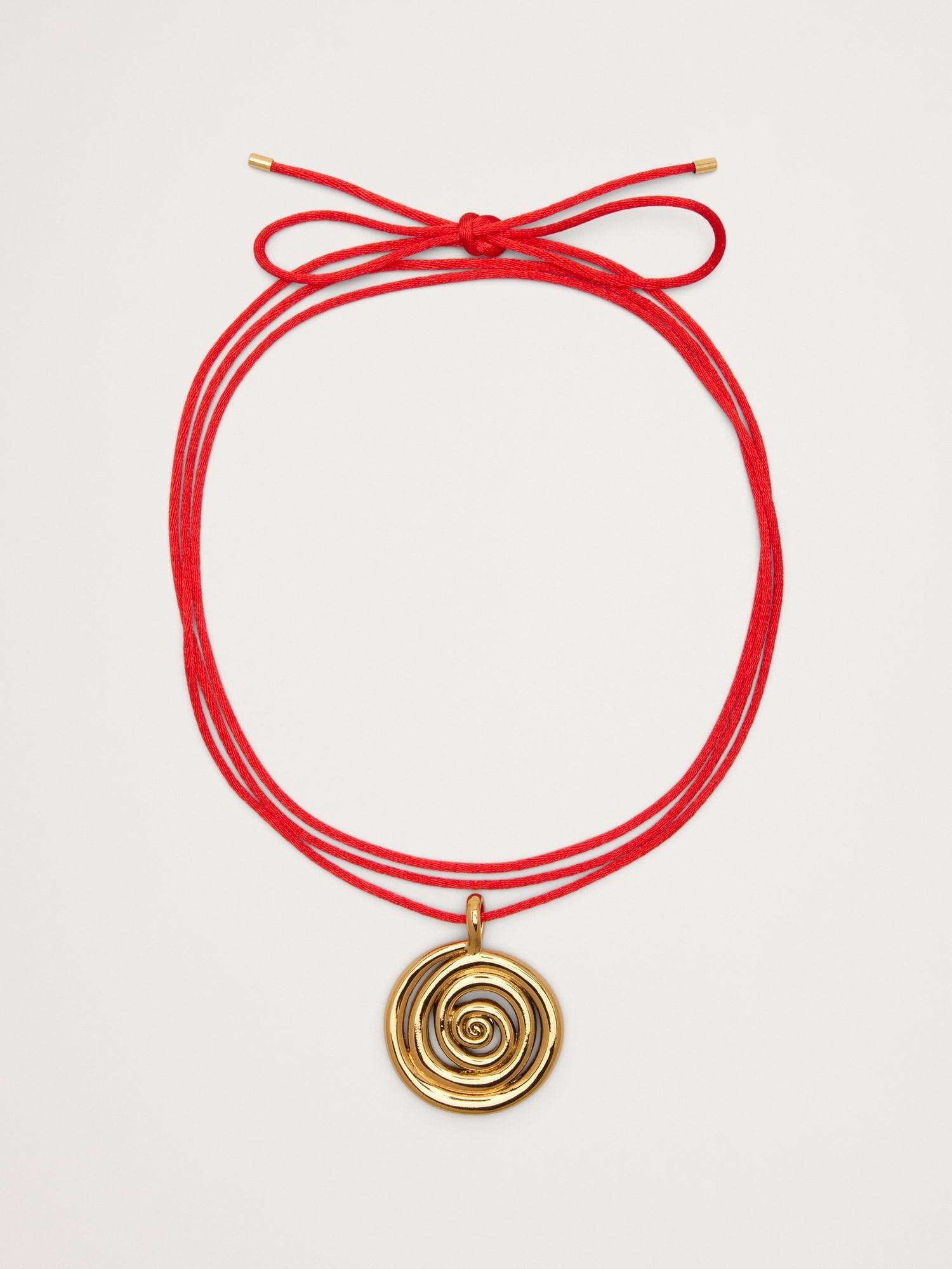 Banana Republic, Spiral On A String Necklace by Anni Lu
