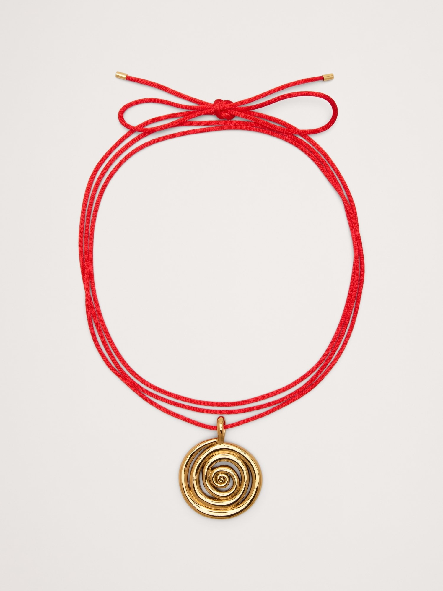 Banana Republic, Spiral On A String Necklace by Anni Lu