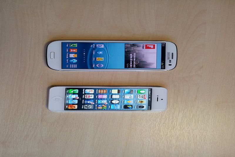 Samsung Galaxy S3 vs iPhone 5