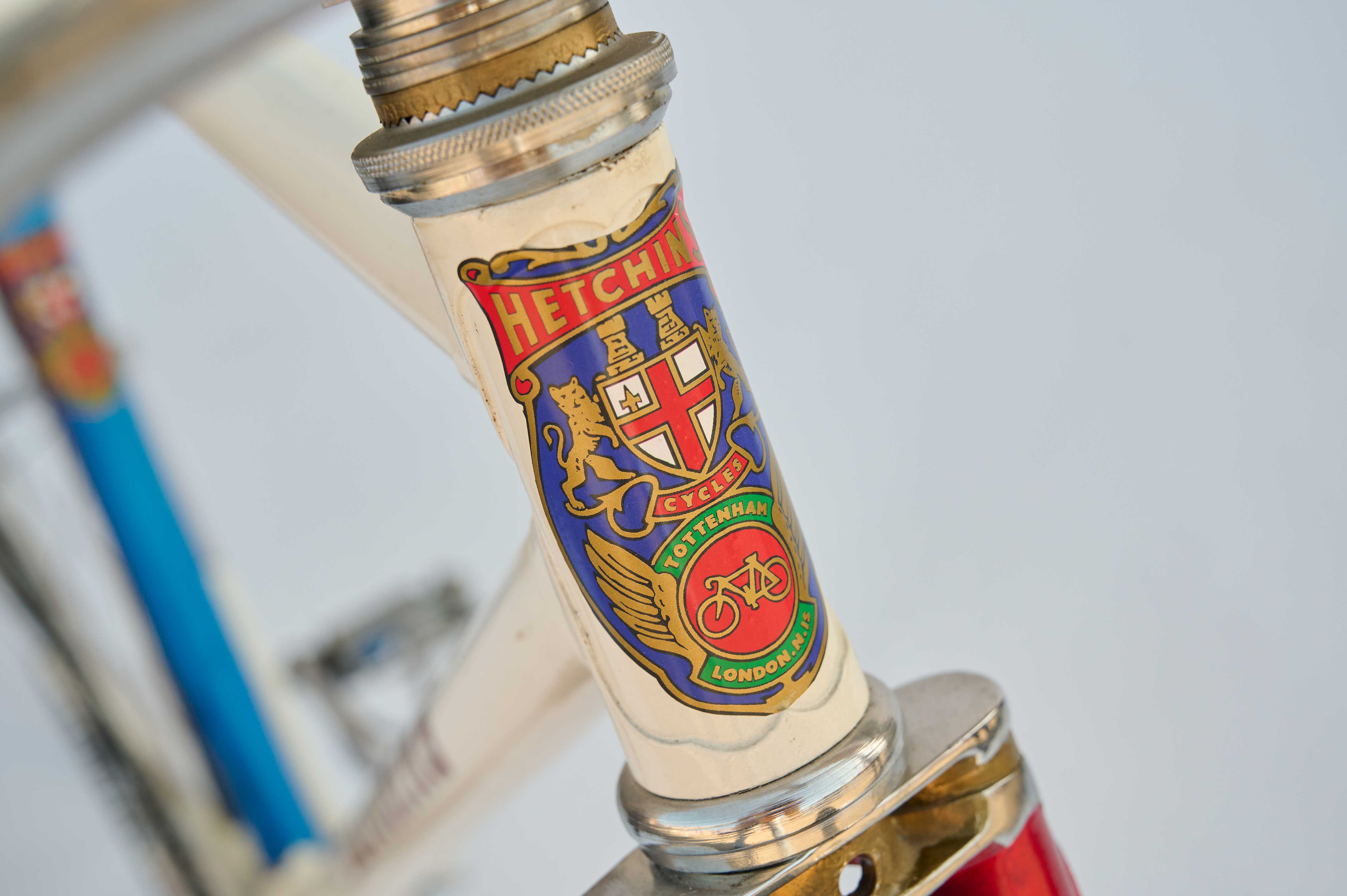 Hetchins classic bike headtube