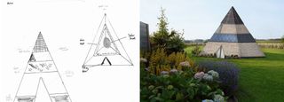 pyramid house before and after architectural design