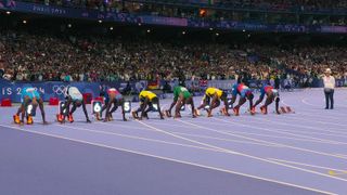 A line-up of runners in Netflix's Sprint season 2.