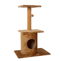 Animaze Brown Cat Tree Condo with Scratching Post | Was $71.99