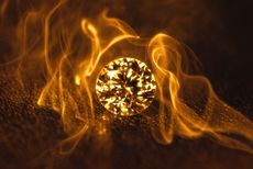 If diamonds can burn, are they really "forever"?