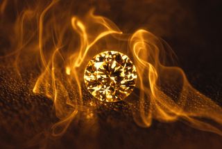 If diamonds can burn, are they really "forever"?