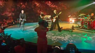 Peter Gabriel onstage