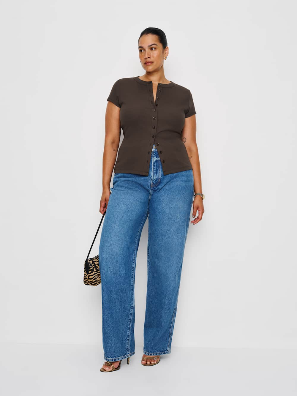 Reformation Raelynn Knit Top Es