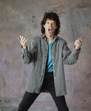 80s icons Mick Jagger