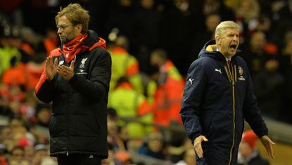 Klopp and Arsene Wenger