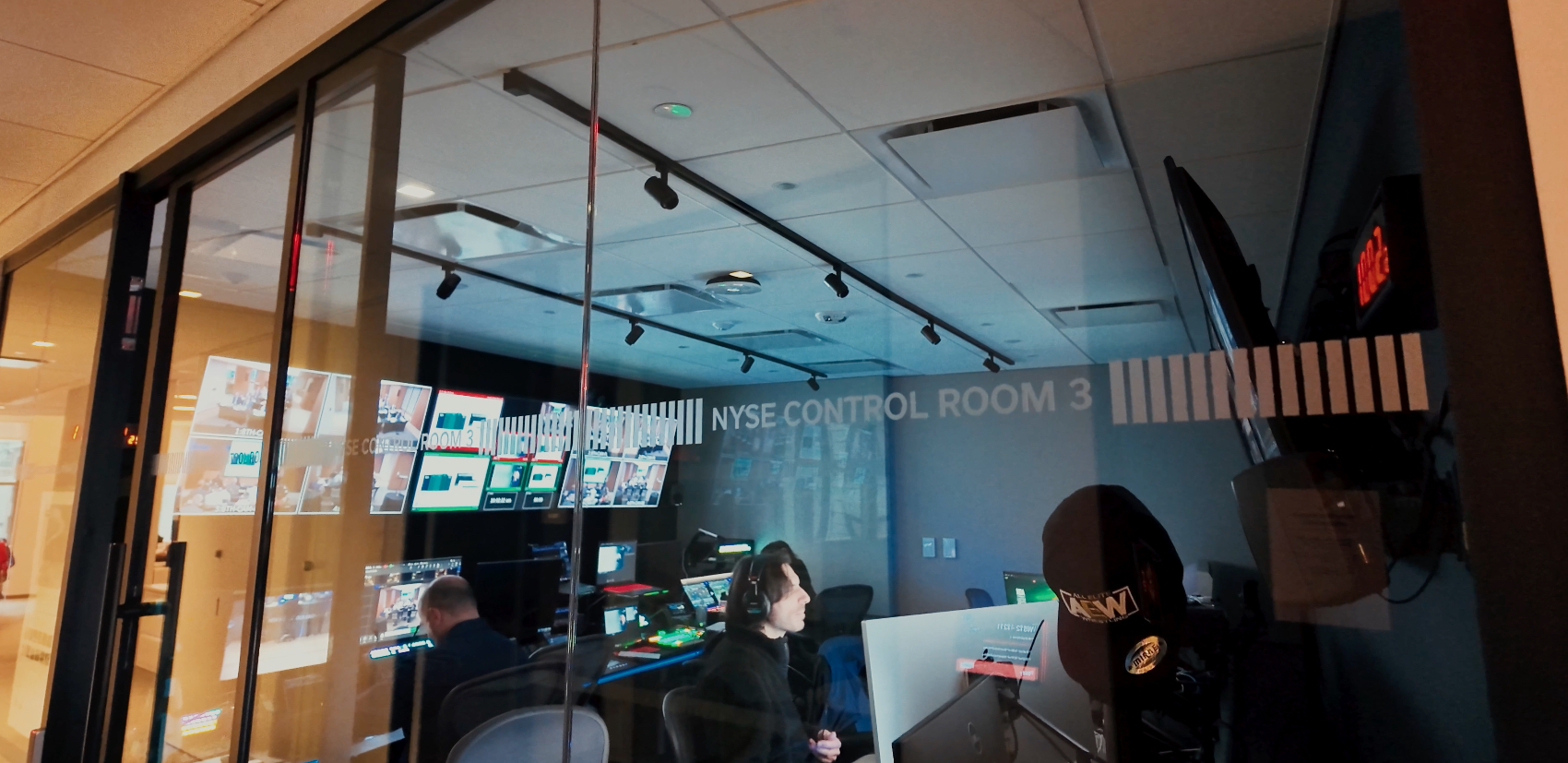 NYSE control rooms