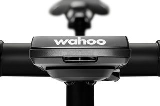 Wahoo Elemnt Ace close up head on on handlebars