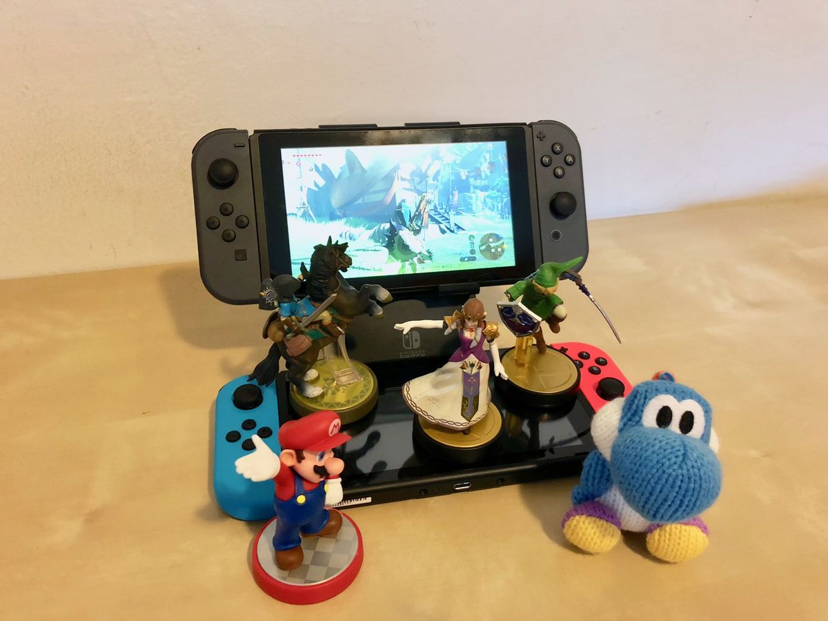 Use amiibo on store switch