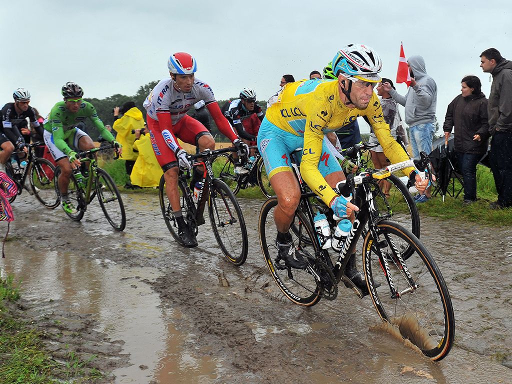 Sagan sits third wheel at the 2014 Tour de France