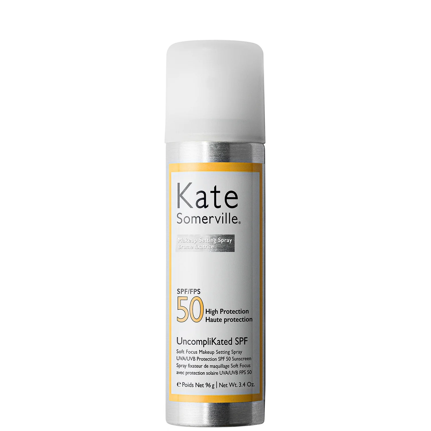 Kate Somerville Uncomplikated Spf50 Soft Focus Makeup Setting Spray 100ml