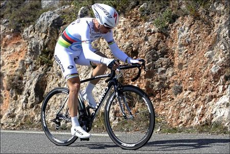 Time trial world champion Tony Martin (Omega Pharma-QuickStep)
