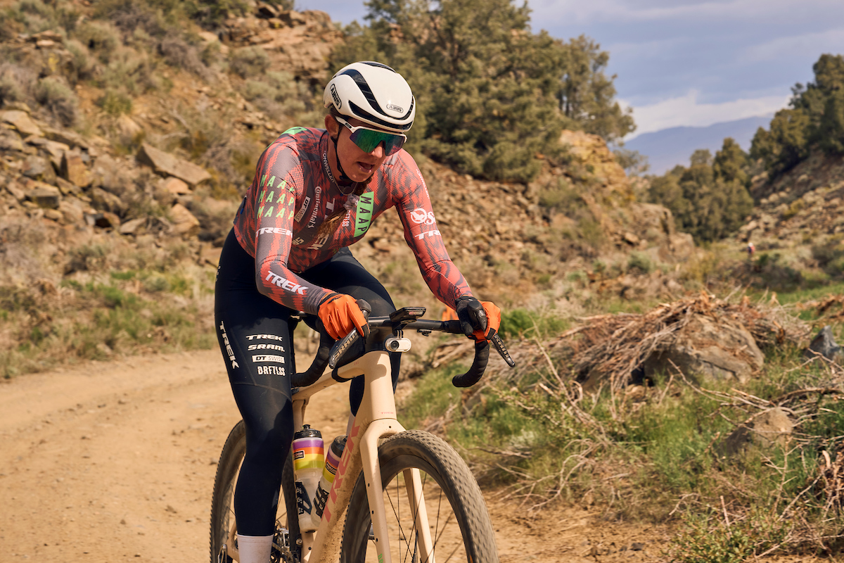 Paige Onweller was aggressive on technical descents to give her the edge on overall time segments ahead of defending champion Heather Jackson
