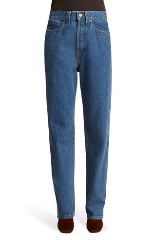 Corben High Waist Straight Leg Jeans