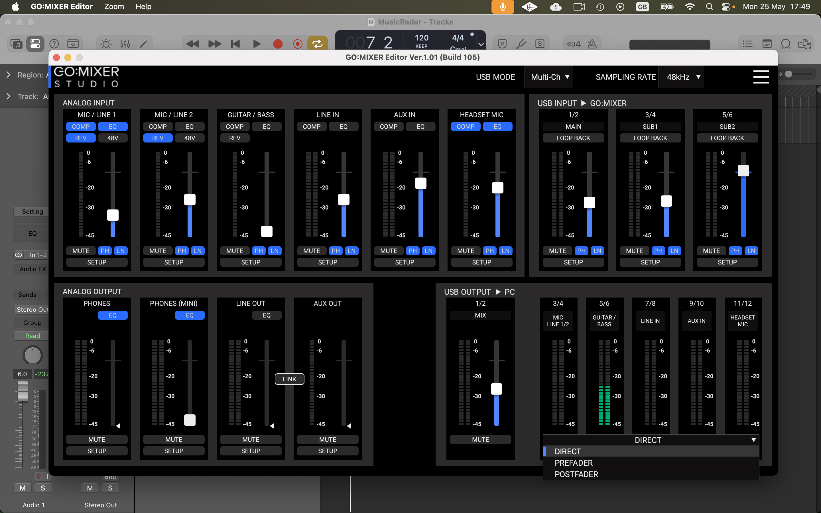 Roland Go:Mixer Studio