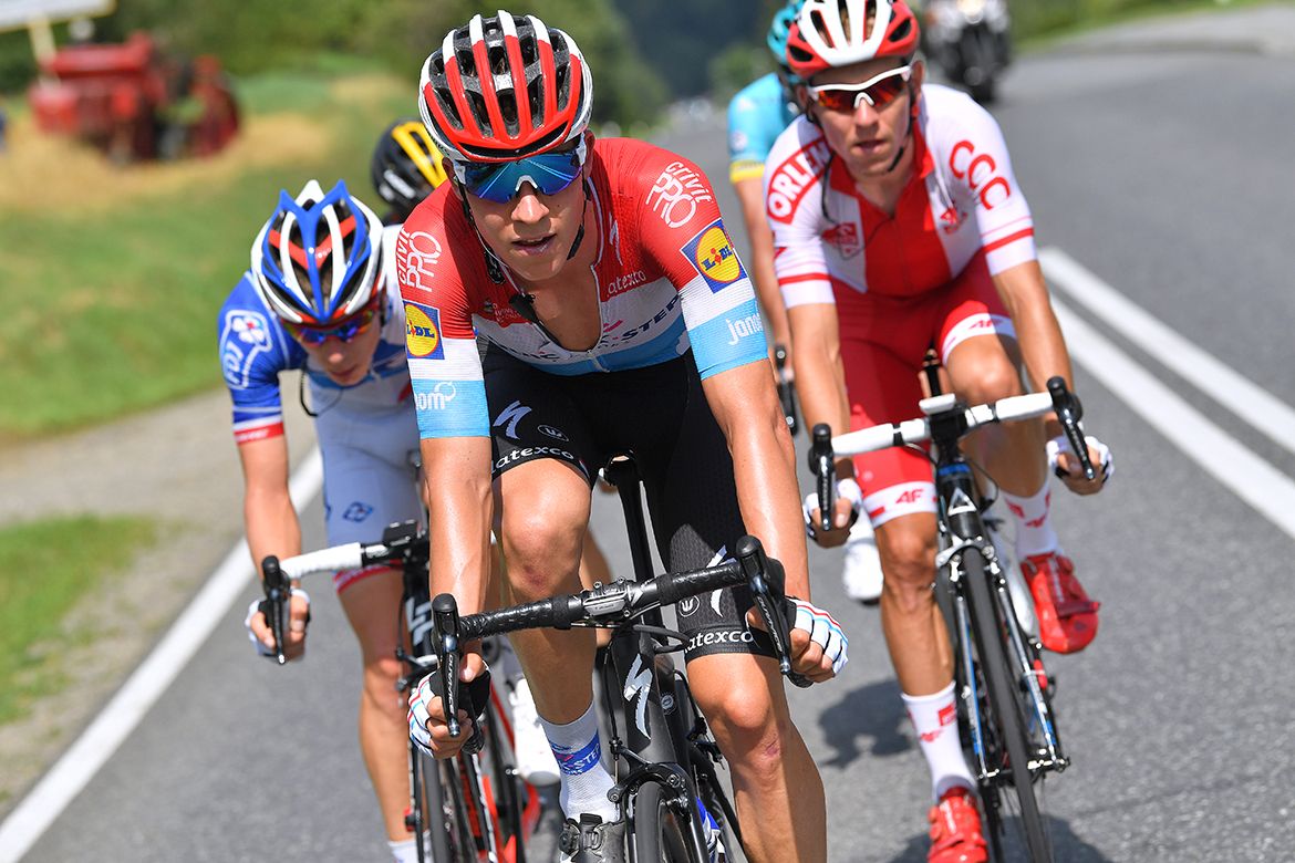 Bob Jungels (Quick-Step Floors) was in the breakaway