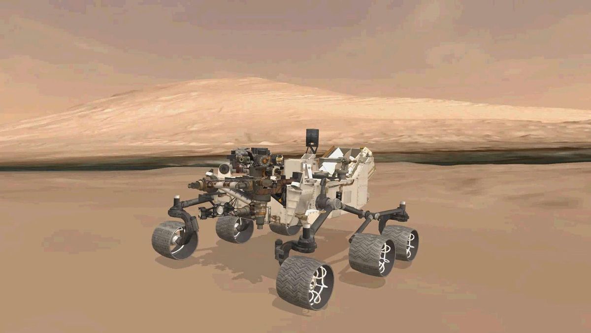 curiosity virtual model