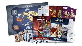 Avatar legends RPG starter set including abridged rules and adventure booklet
